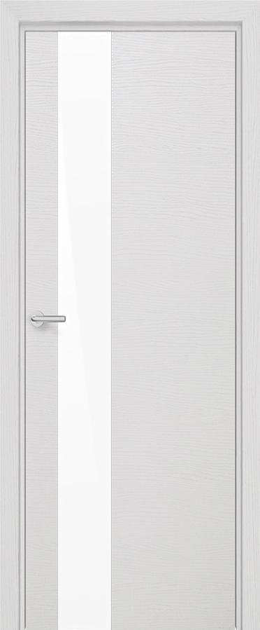 

Межкомнатная дверь Юркас Deform H3 ДО 60x200 дуб французский сильвер/Lacobel белый, Deform H3 ДО 60x200