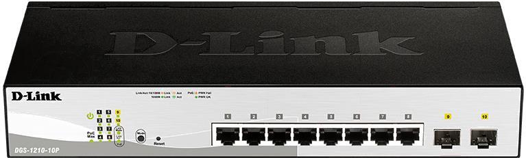 

Коммутатор D-Link DGS-1210-10P/F1A