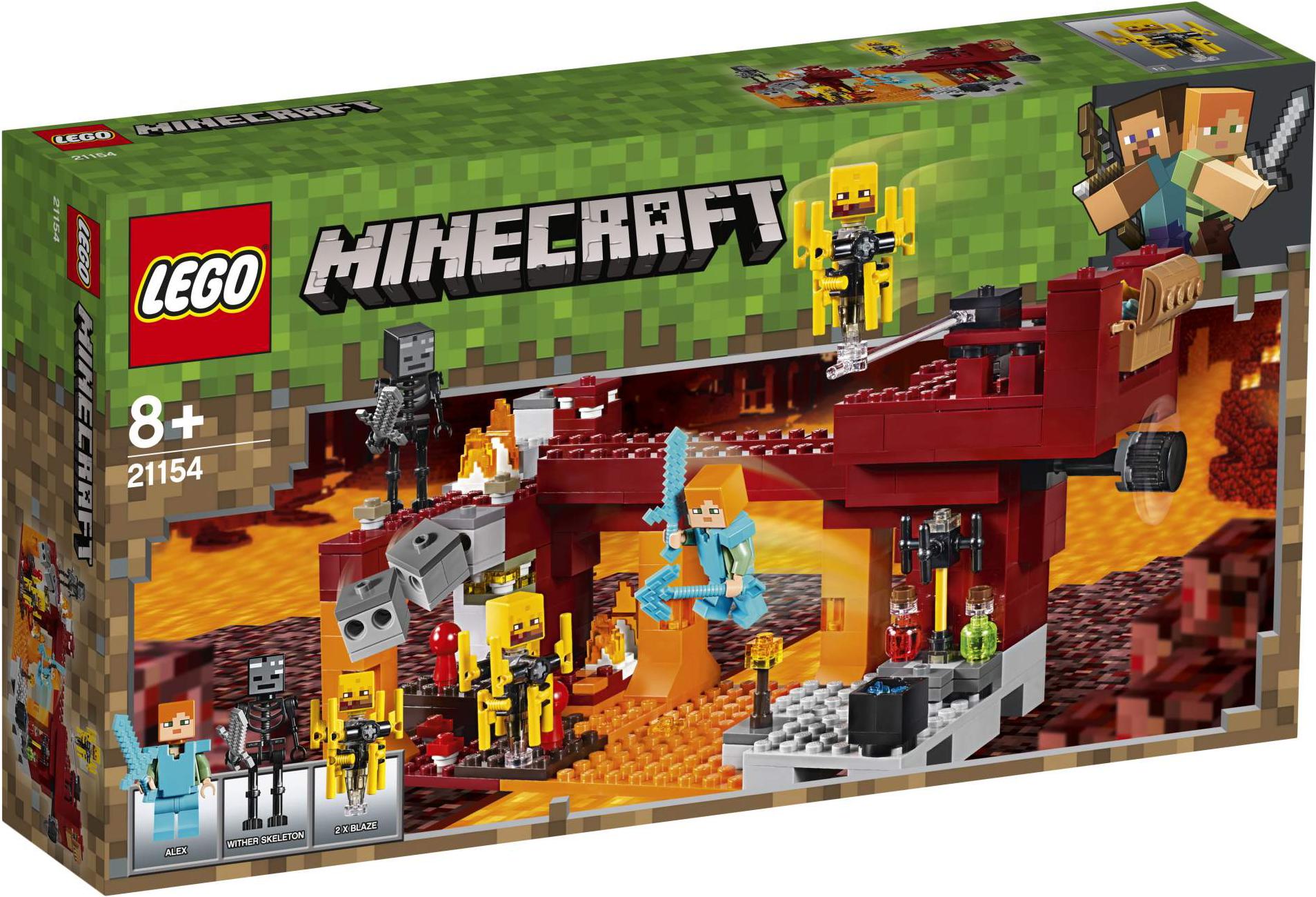 

Конструктор LEGO MINECRAFT Мост ифрита [21154], MINECRAFT Мост ифрита