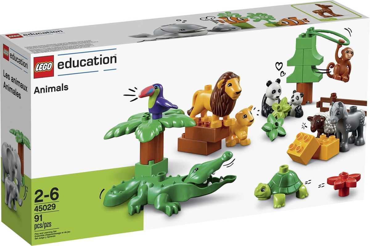 

Конструктор LEGO Education Животные [45029], Конструктор LEGO Education Животные 45029