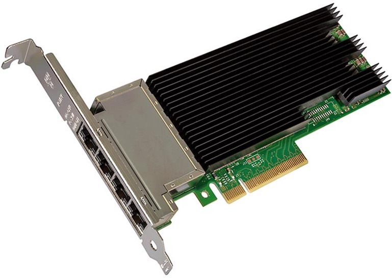 

Сетевая карта Intel X710-T4