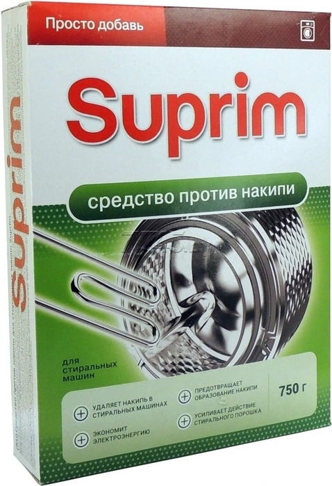 

Средство для удаления накипи Suprim 0,75 кг