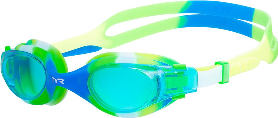 

Очки для плавания Tyr Vesi Tie Dye Junior голубой [LGVSITD/487], Vesi Tie Dye Junior