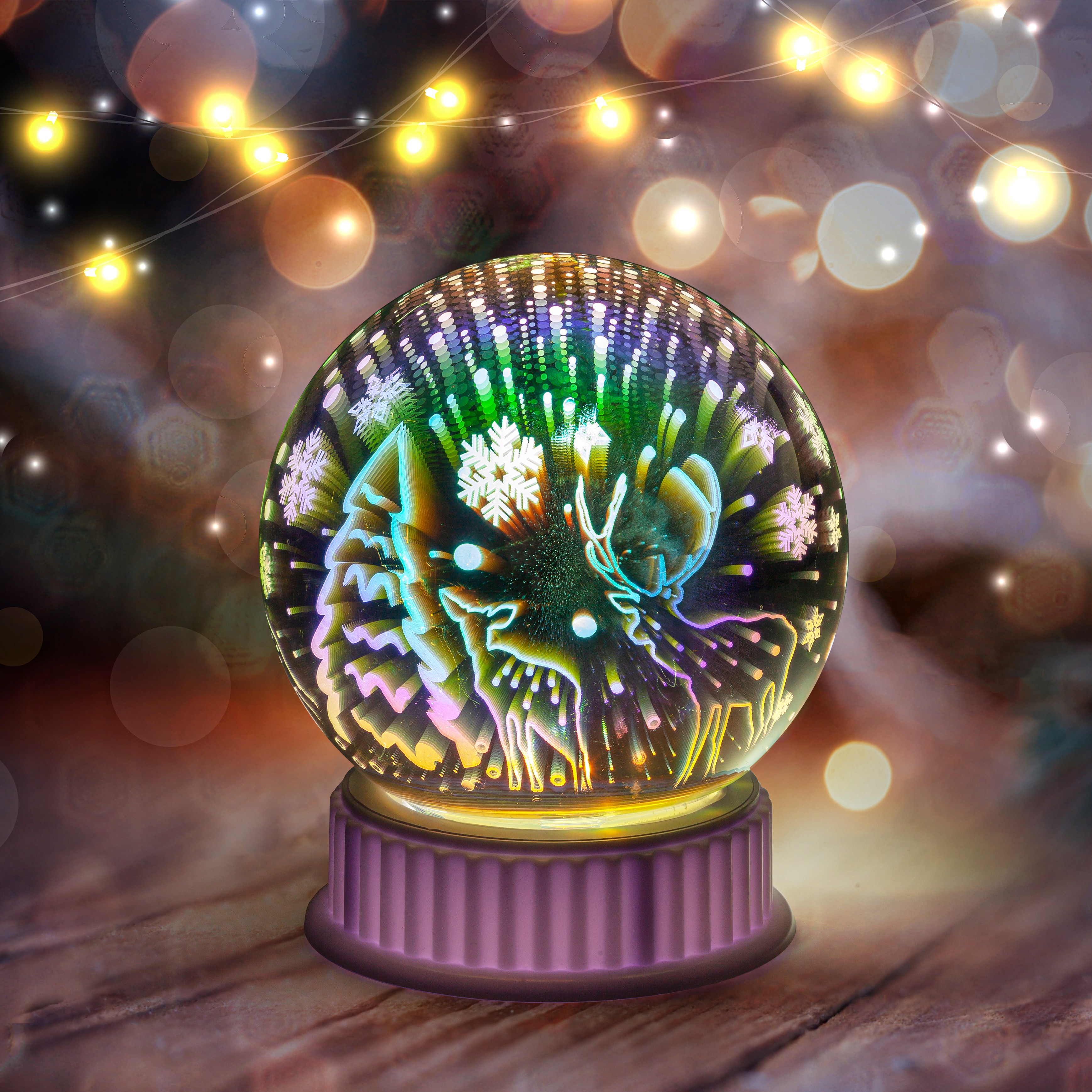 

Светодиодная новогодняя фигура ЭРА ENGDS-14 Новогодний лес 6 LED (Б0051950)