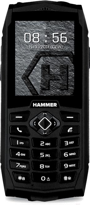 

Мобильный телефон MyPhone Hammer 3 черный, Hammer 3