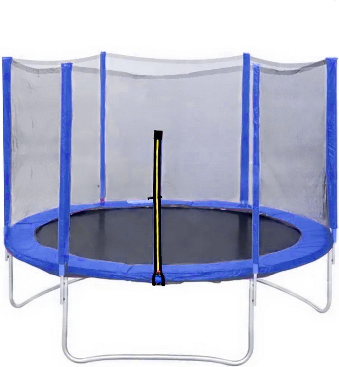 

Батут DFC Trampoline Fitness 14ft-427 см наружная сетка синий [14FT-TR-B], Батут DFC Trampoline Fitness 14ft наружн.сетка 427 см (два короба) 14FT-TR-B синий