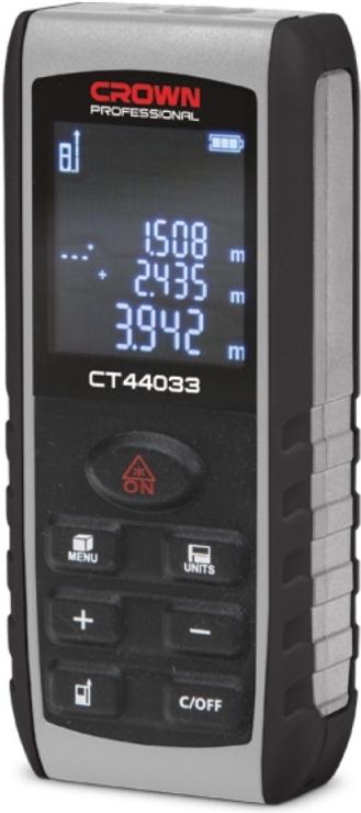 

Лазерный дальномер CROWN CT44033, CT44033