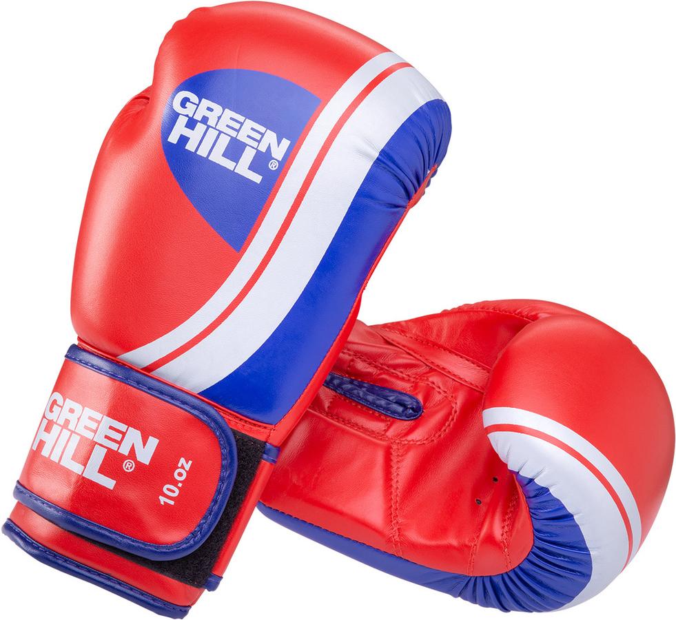

Боксерские перчатки Green Hill Knockout BGK-2266 12 Oz красный, Knockout BGK-2266 12 oz