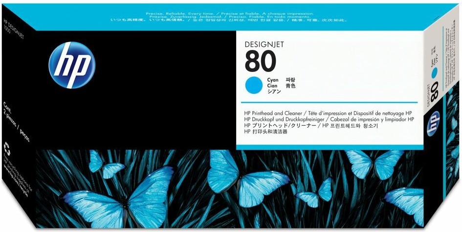 

Картридж для принтера HP 80 [C4821A], Картридж HP 80 C4821A