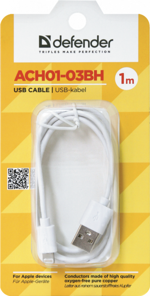 

Кабель Defender ACH01-03BH [87479], Defender ACH01-03BH 87479