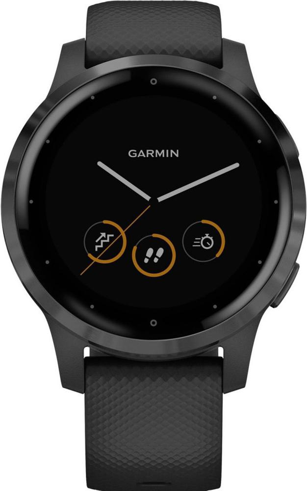 

Умные часы Garmin Vivoactive 4s черный/серый [010-02172-13], Vivoactive 4s