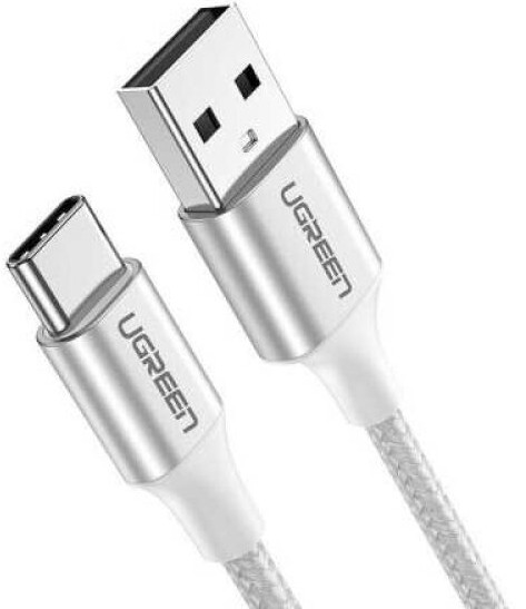 

Кабель для компьютера Ugreen USB-A 2.0 to USB-C Cable Nickel Plating 0.25m US287 White [60119], Ugreen USB-A 2.0 to USB-C Cable Nickel Plating 0.25m US287 60119 White