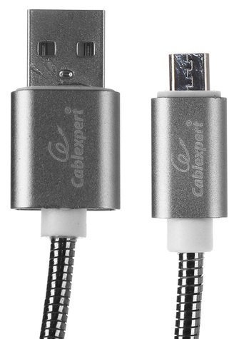 

Gembird Cablexpert USB AM/microBM 1.8m Titan [CC-G-mUSB02Gy-1.8M], Cablexpert USB AM/microBM 1.8m Titan