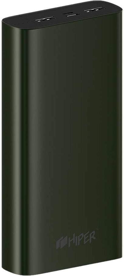 

Портативное зарядное устройство Hiper Metal 20K 20000 mAh Black, Metal 20K 20000 mAh