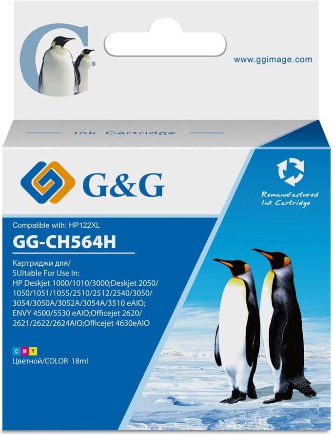 

Картридж струйный GG GG-CH564H многоцветный