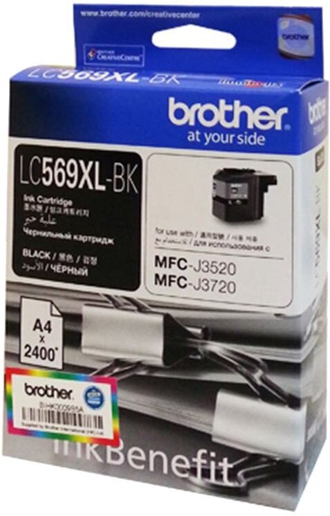 

Картридж для принтера Brother LC569XLBK, Картридж Brother LC569XLBK