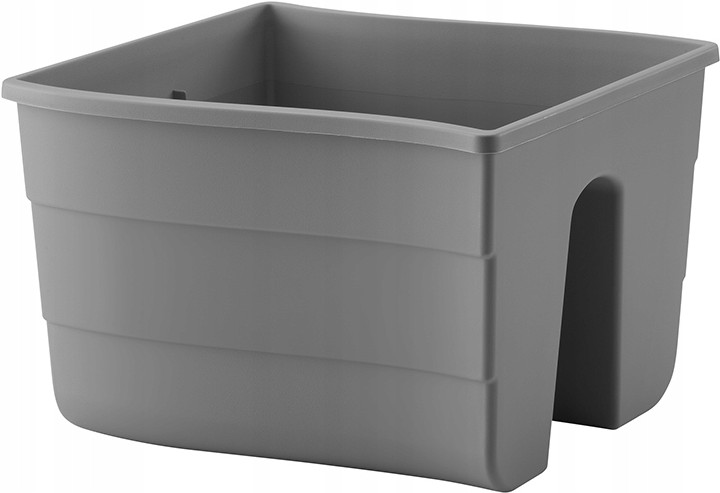 

Кашпо Formplastic Fala 2488-014 антрацит