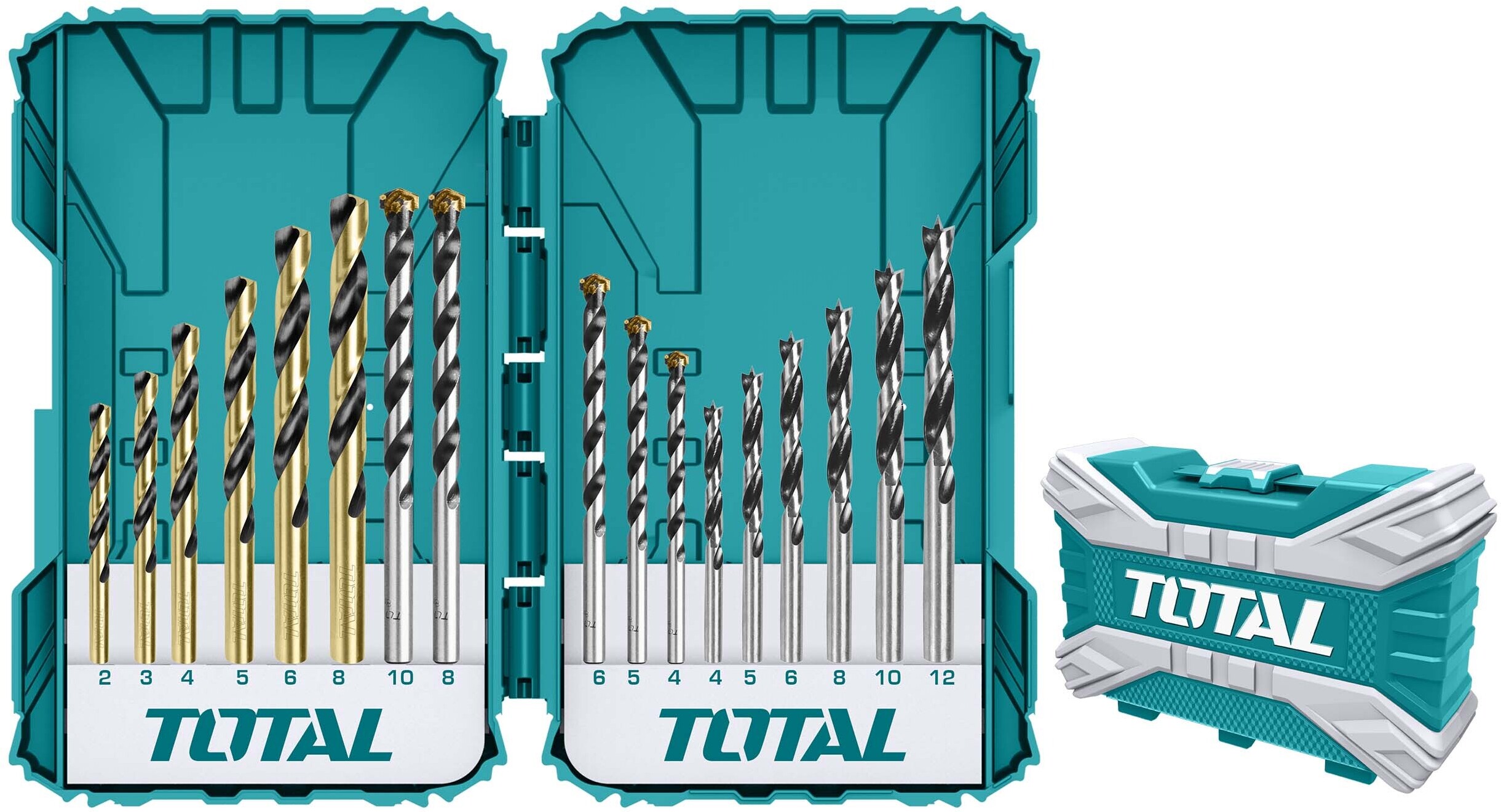 

Набор сверл Total TACSDL11601 16шт