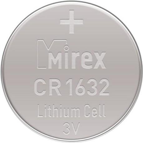 

Батарейка Mirex CR1632 блистер 4 шт [23702-CR1632-E4], Батарейка Mirex CR1632 блистер 4 шт 23702-CR1632-E4