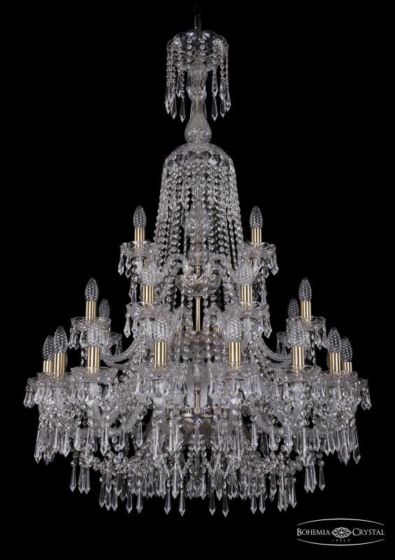 

Подвесная люстра Bohemia Ivele Crystal 1403/16+8+4/300/XL-131/3d/Pa