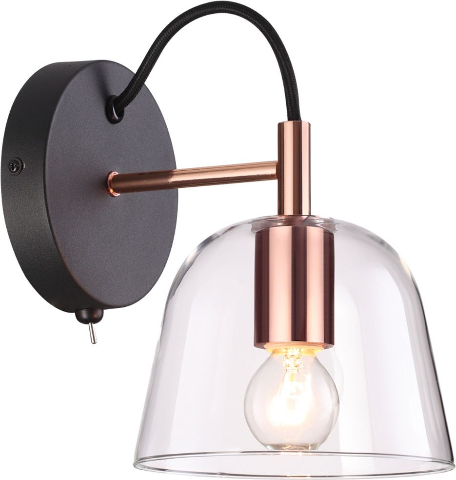 

Бра Lumion LN20 060, медный E14 1*60W 220V DEMI черный [4455/1W], Бра Lumion LN20 060, медный E14 1*60W 220V DEMI 4455/1W черный