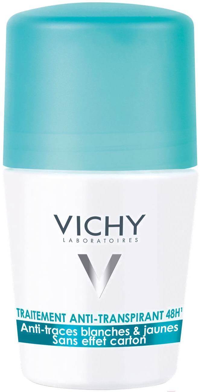 

Дезодорант шариковый Vichy Deodorants против белых и желтых пятен 48ч (50мл), Deodorants против белых и желтых пятен 48ч 50мл