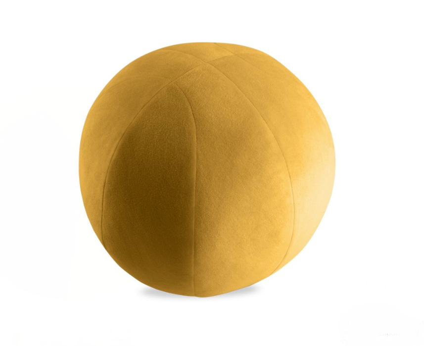 

Подушка Arben.Decor Magic Винси Velvet Yellow, Винси Velvet