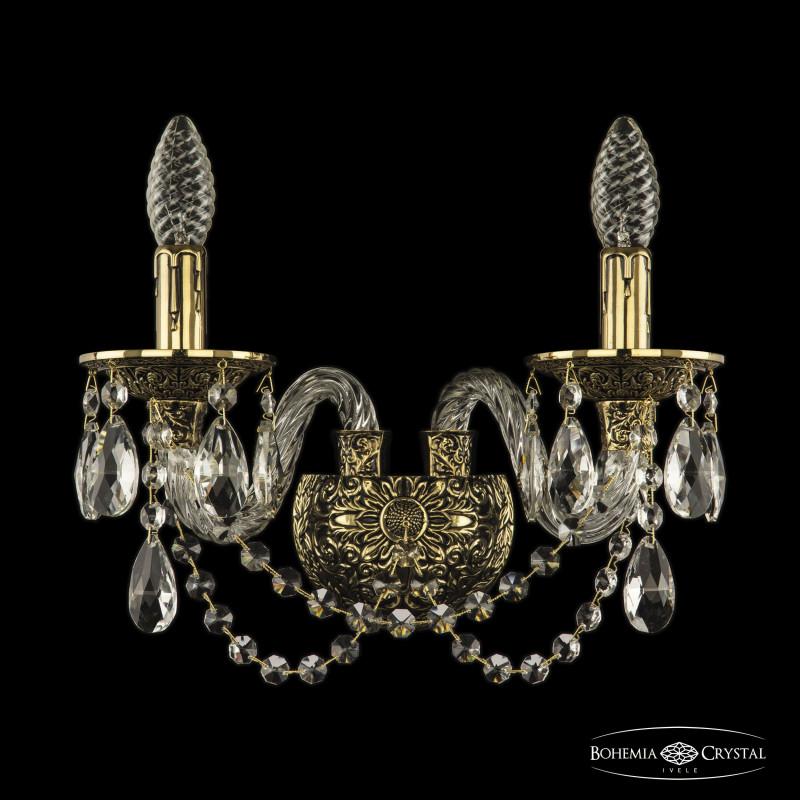 

Бра Bohemia Ivele Crystal хрустальная [16102B/2/141 GB], хрустальная