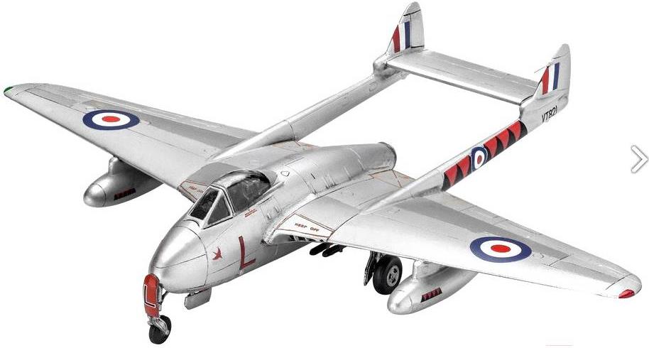 

Сборная модель Revell Британский истребитель Vampire F Mk.3 [03934], Британский истребитель Vampire F Mk.3