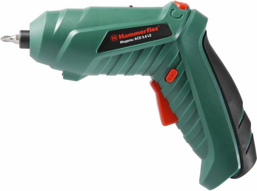 

Электроотвертка Hammer ACD 3.6LE, ACD 3.6LE