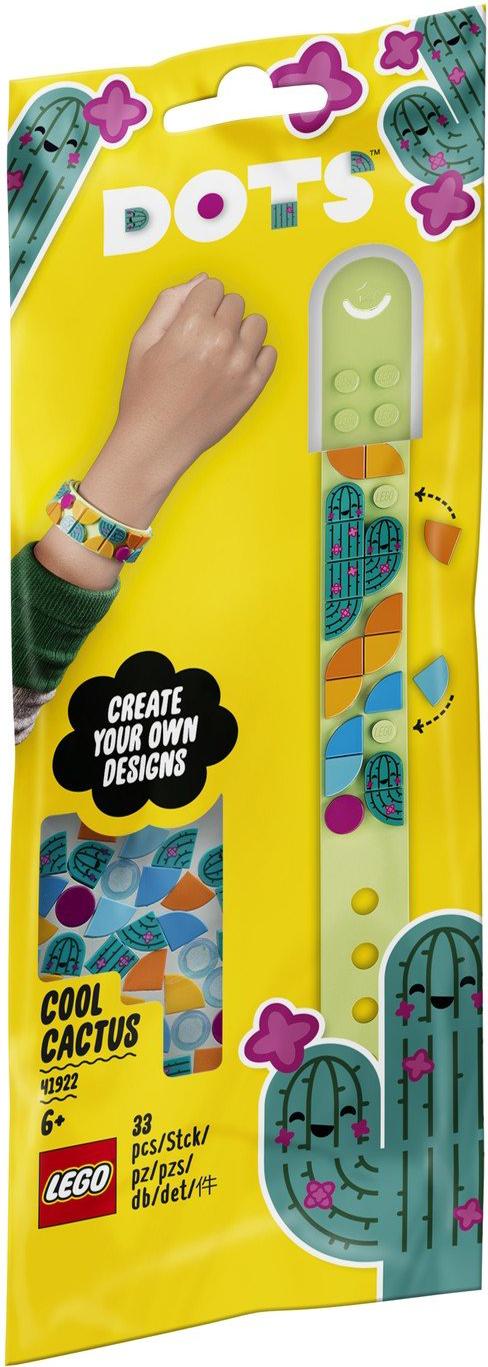 

Конструктор LEGO Dots Браслет Стильный Кактус [41922], Dots Браслет Стильный Кактус