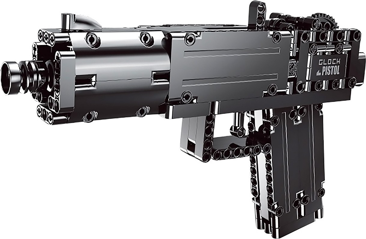 

Конструктор Mould King Автоматический пистолет Glock (14008)