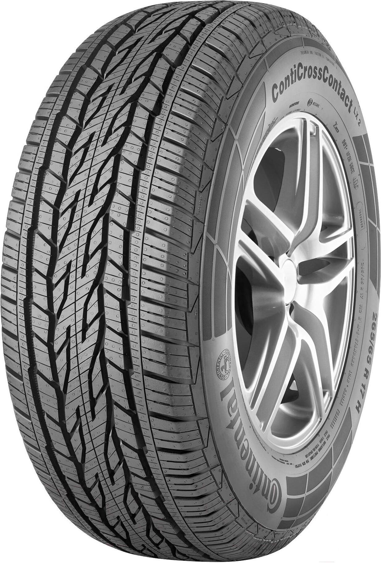 

Автомобильные шины Continental ContiCrossContact LX2 255/65R17 102H