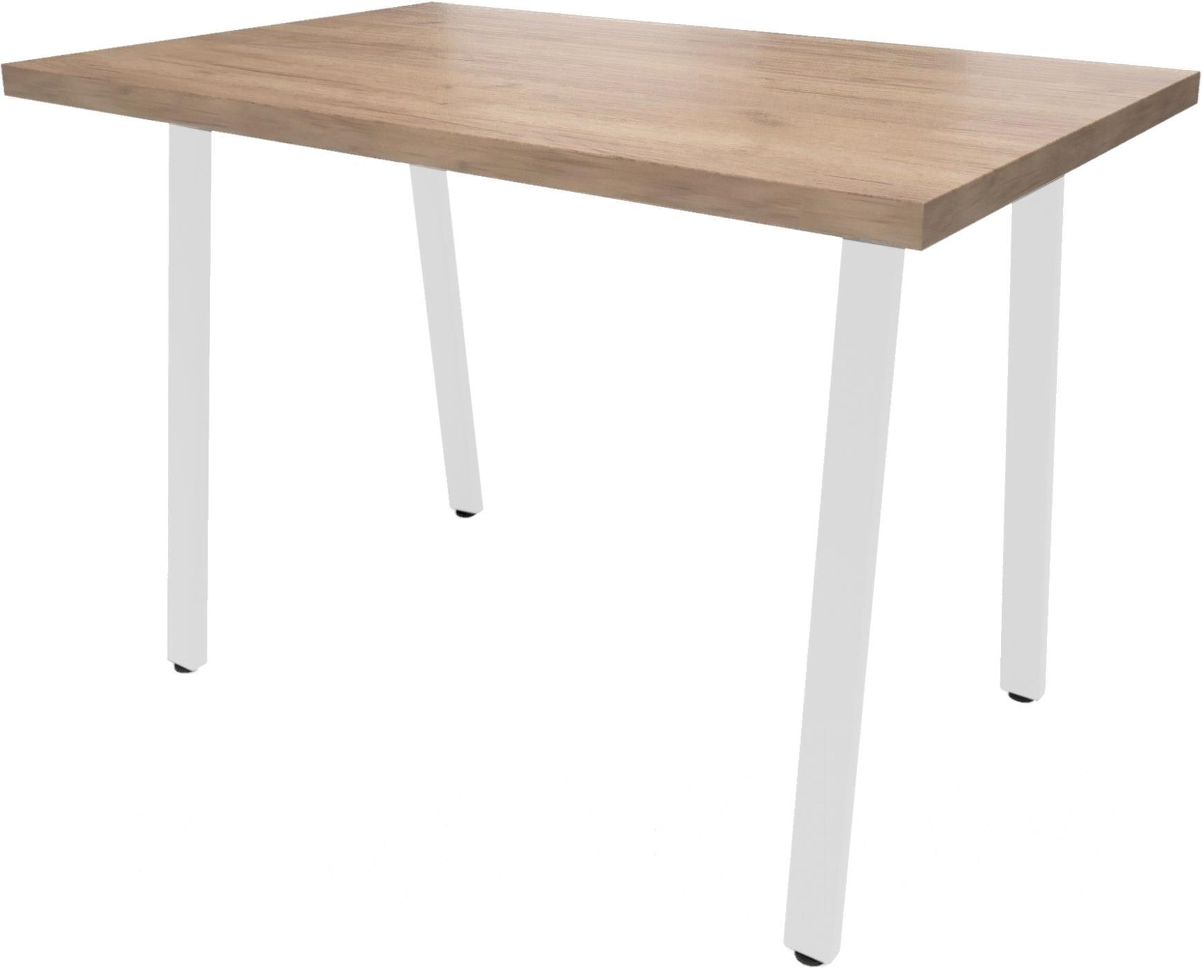 

Стол обеденный Millwood Лофт Леон Л 160x80x75 дуб табачный Craft/металл белый
