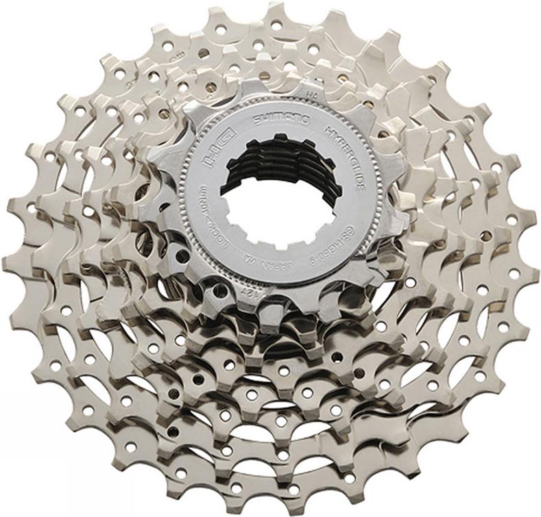 

Трансмиссия для велосипеда Shimano Кассета Tiagra HG50 9 ск 12-25, Кассета Tiagra HG50 9 ск 12-25