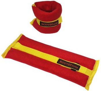 

Комплект утяжелителей Body Form BF-WUN04 2x500 гр Red, Утяжелитель Body Form BF-WUN04 2x500 гр Red