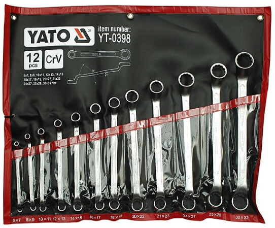 

Гаечный ключ Yato YT-0398 Набор, Гаечный ключ Yato YT-0398 набор