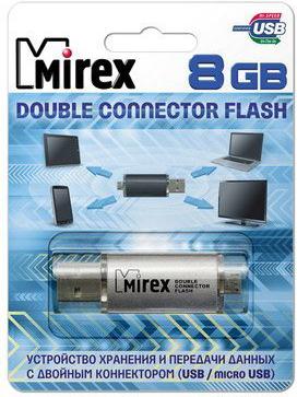 

USB Flash Mirex SMART SILVER 8GB (13600-DCFSSM08), DCF Smart 8GB