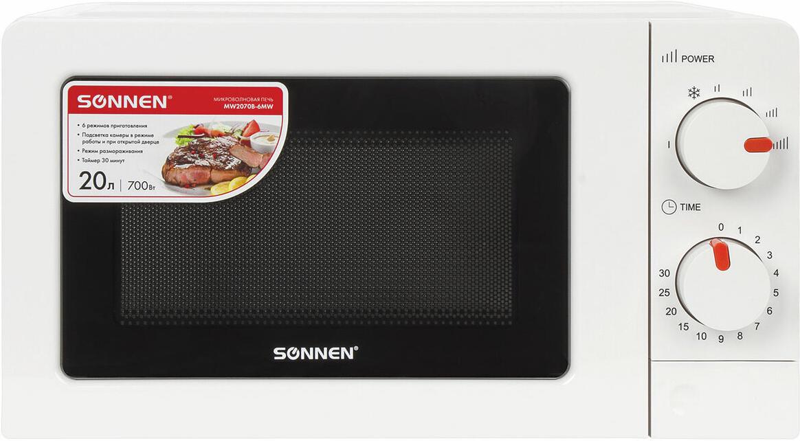 

Микроволновая печь Sonnen MW2070B-6MW [454651], MW2070B-6MW