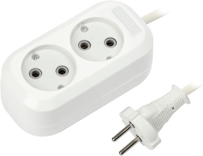 

Удлинитель SmartBuy 2 Sockets 2m [SBE-10-2-02-N], 2 Sockets 2m