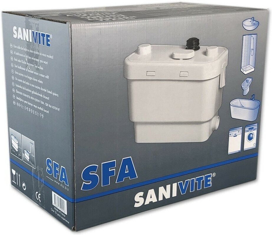 

Фекальный насос SFA SANIVITE [V35], Канализационная установка SFA Sanivite