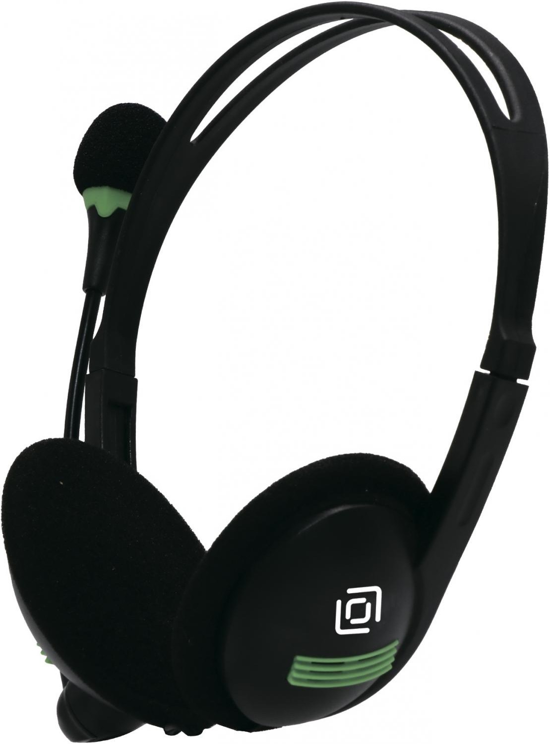 

Наушники с микрофоном Oklick HS-M100 черный (1532004)