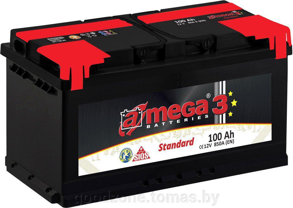 

Автомобильный аккумулятор A-mega Standard 100 R 100 А/ч, Standard 100 R 100 А/ч