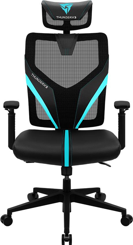 

Офисное кресло ThunderX3 YAMA1 Black/Cyan [TX3-YAMA1BC], YAMA1