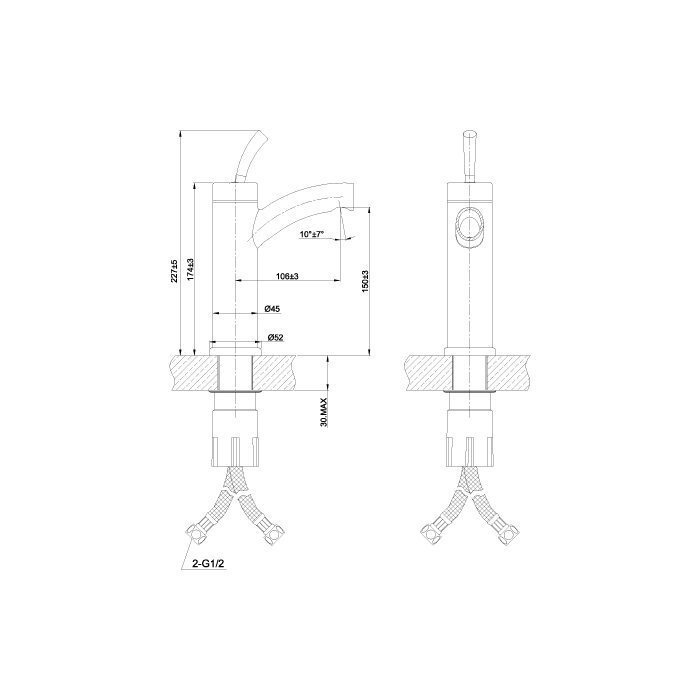 

Смеситель LEMARK Element LM5106S, Element