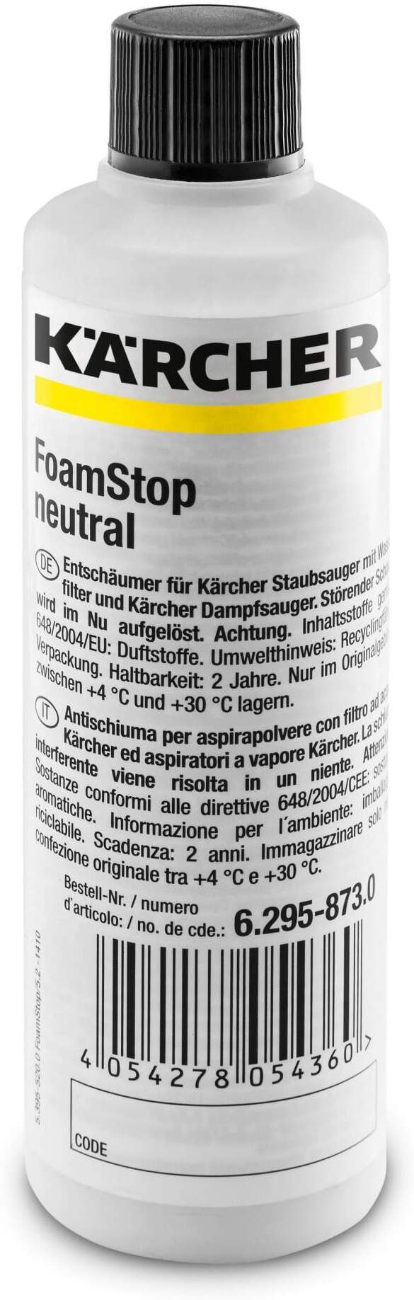 

Пеногаситель для пылесоса Karcher 6.295-873.0
