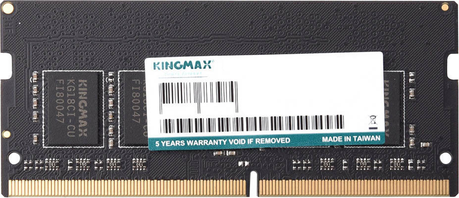 

Оперативная память Kingmax DDR4 16Gb 2666MHz [KM-SD4-2666-16GS], Оперативная память Kingmax 16GB DDR4 SO-DIMM PC4-21300 (KM-SD4-2666-16GS)
