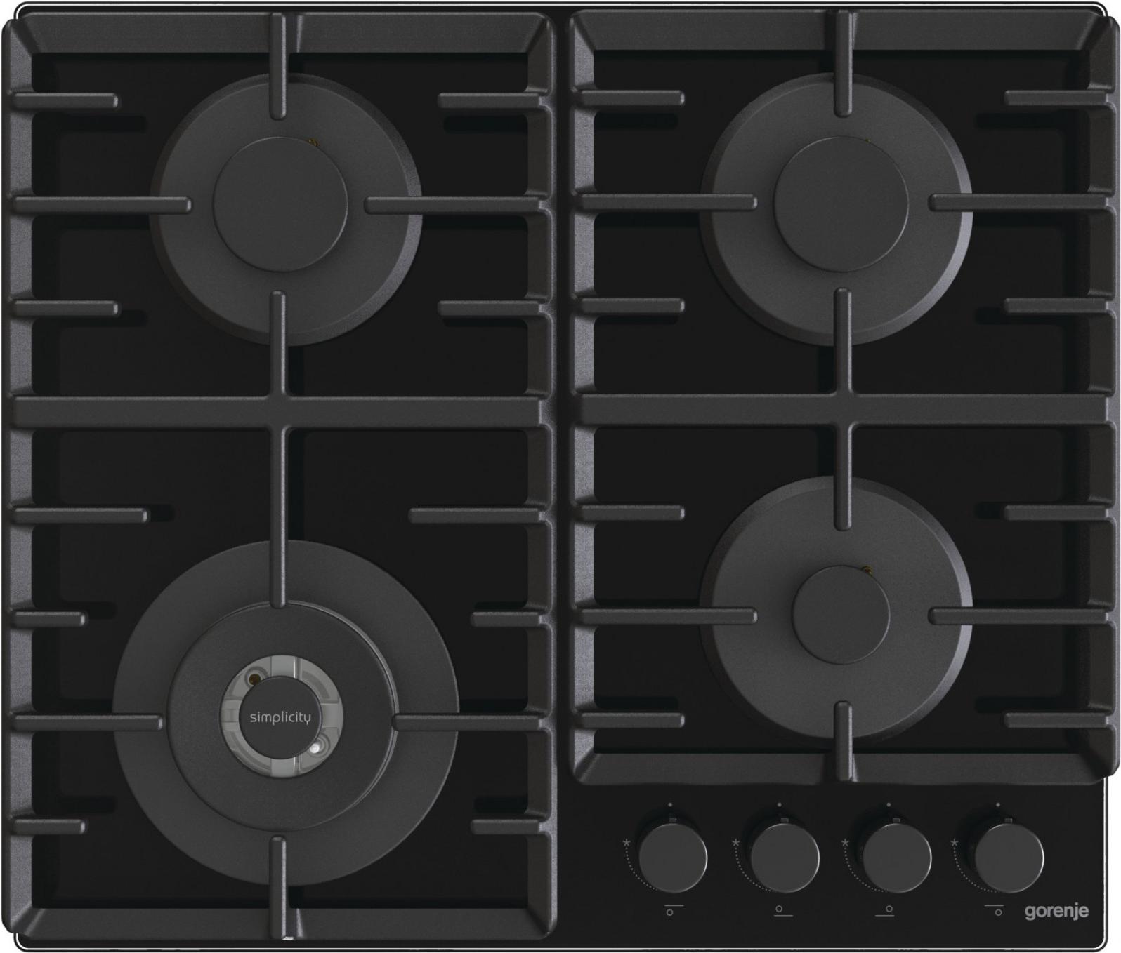 

Варочная панель Gorenje Simplicity черный [GTW642SYB], Simplicity
