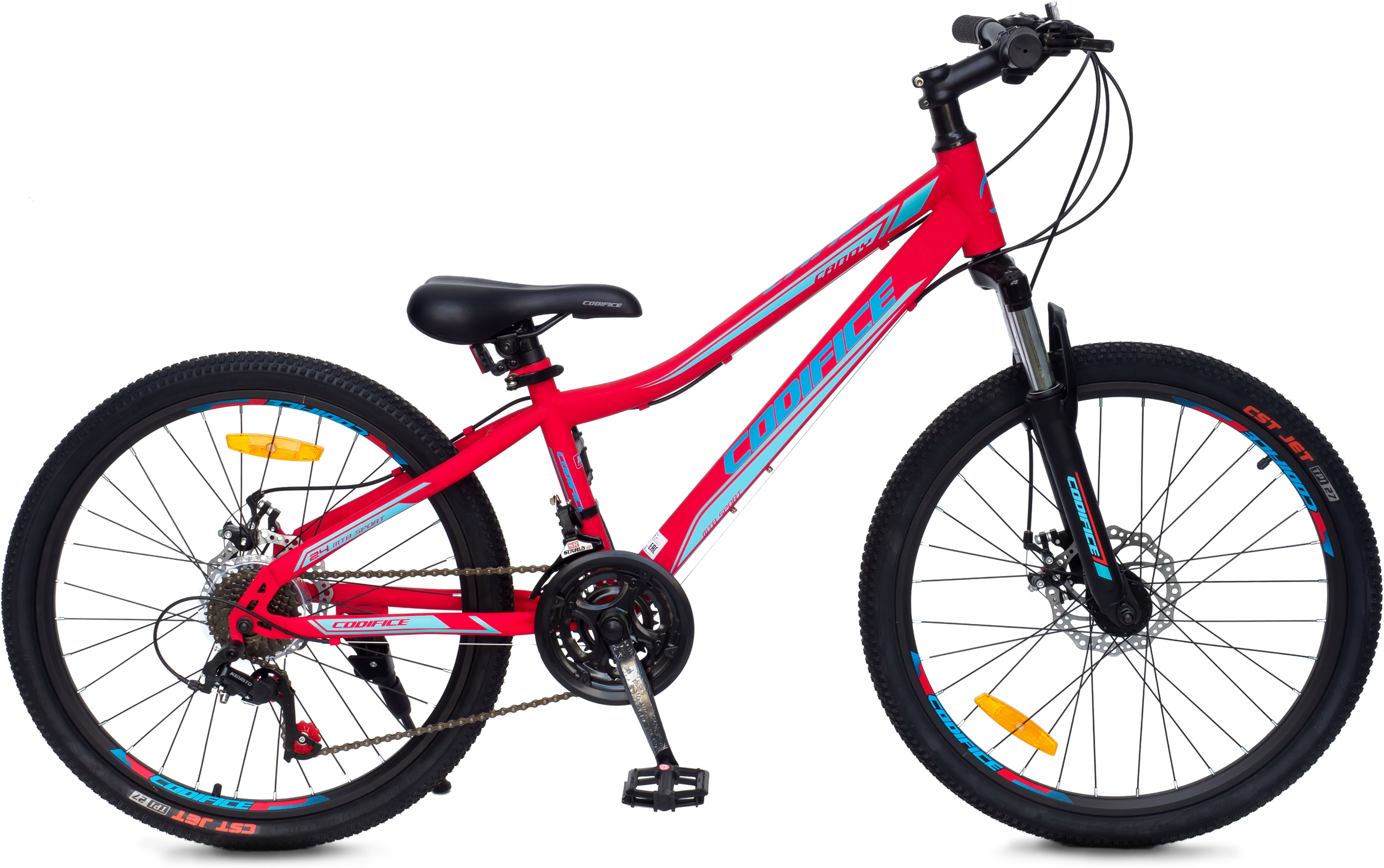

Велосипед Codifice Candy 24'' рама 12 дюймов красный, Велосипед Codifice Candy 24'' р.12 красный