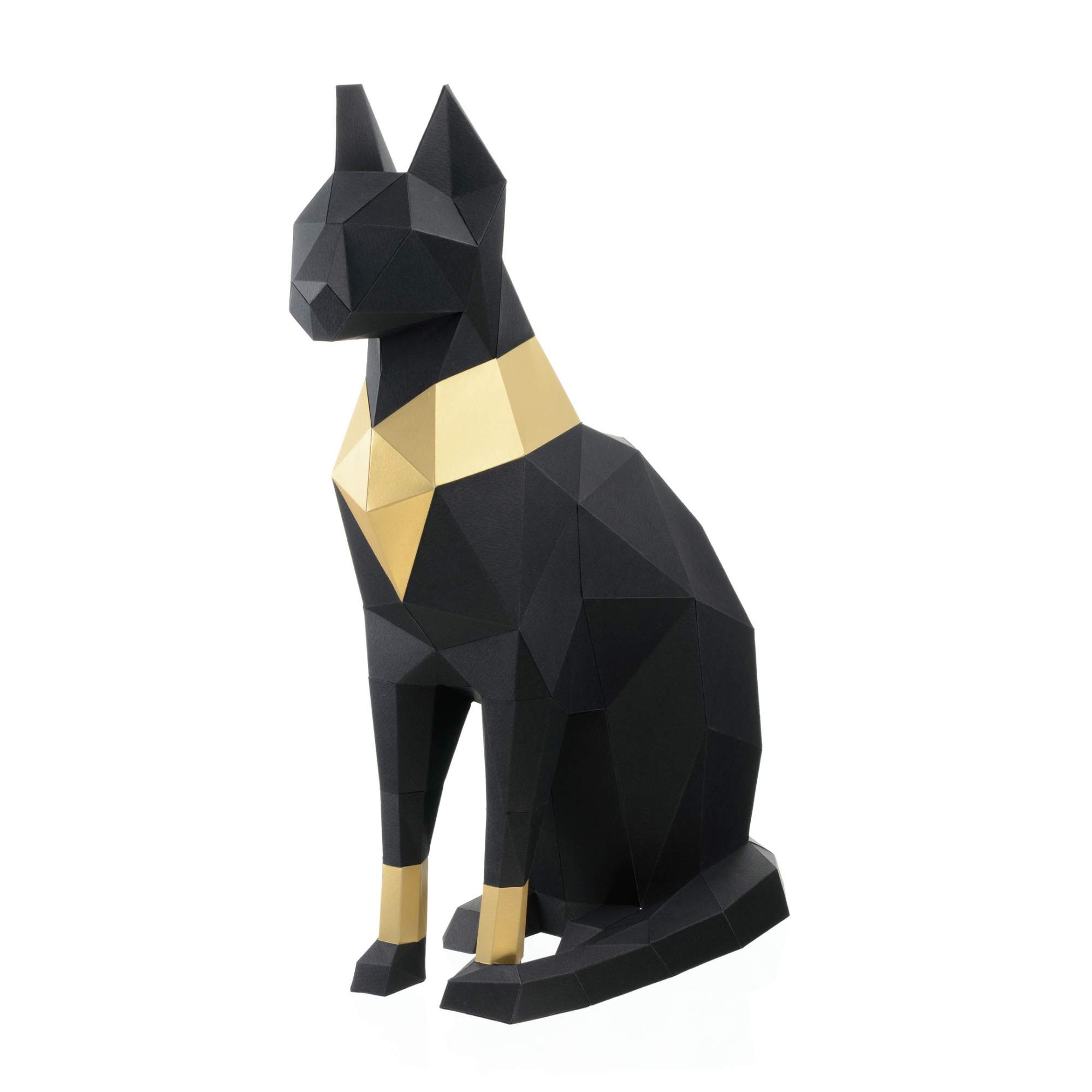 

Полигональная фигура PAPERRAZ Кошка Бастет, Кошка Бастет